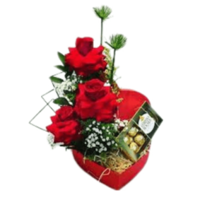 Caixa Flores e Bombons